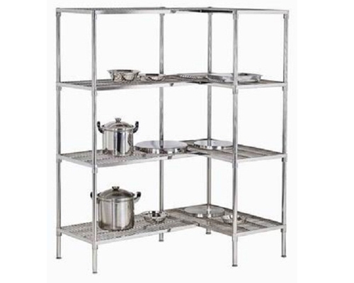 Shelf for stainless steel restaurant kitchen