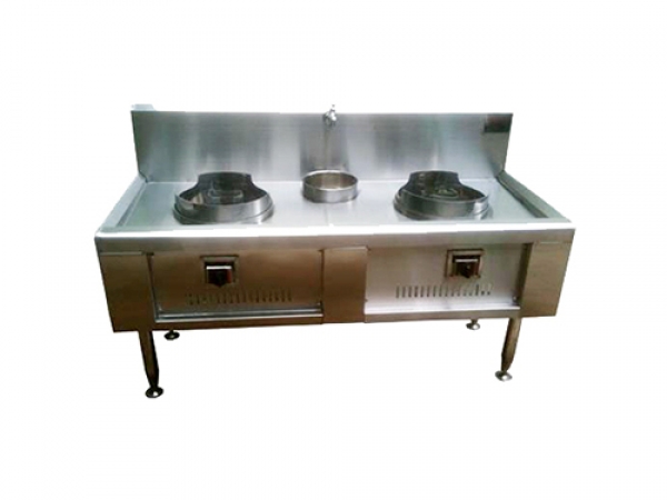 Asian cooker with chafing