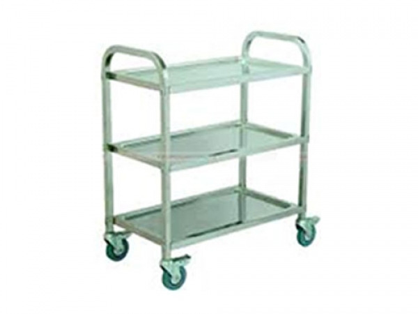 Stainless steel trolley