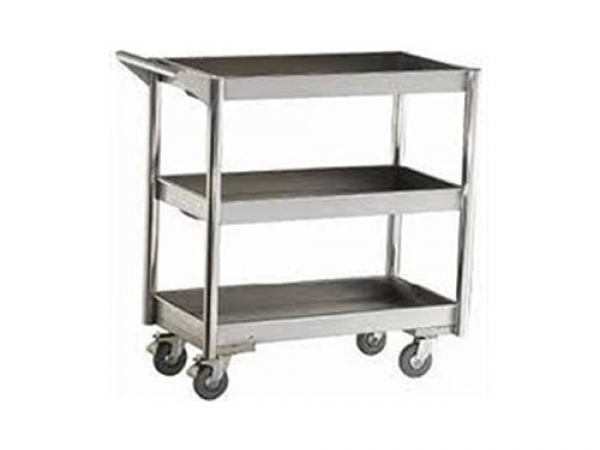 Stainless steel trolley