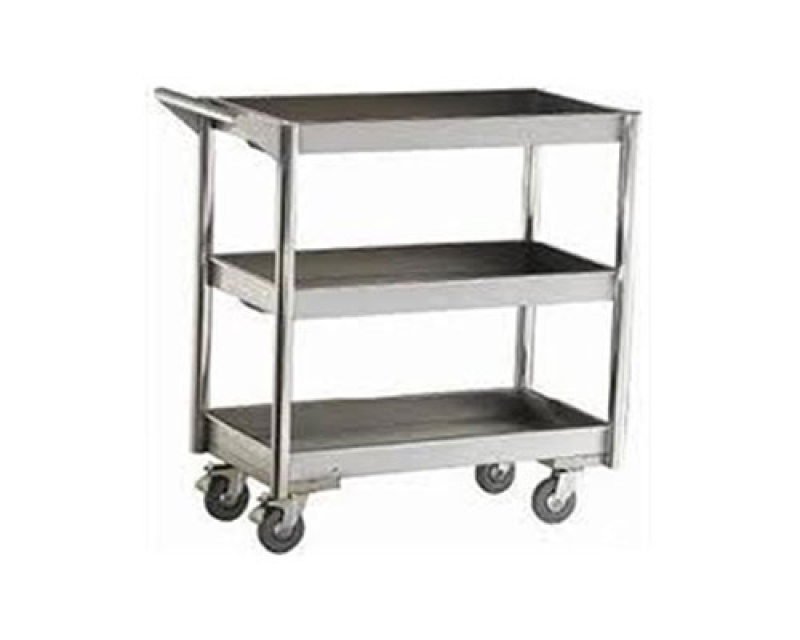 Stainless steel trolley