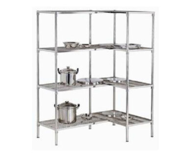 Shelf for stainless steel restaurant kitchen