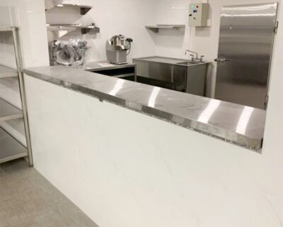 Stainless steel kitchen construction 02
