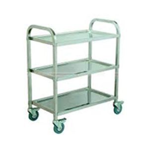 Stainless steel trolley