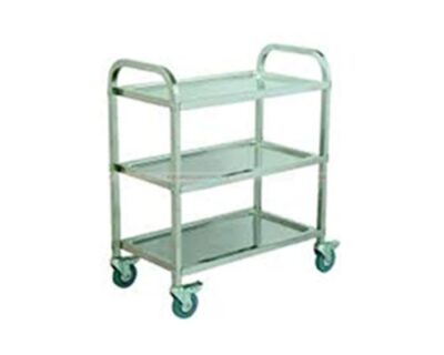Stainless steel trolley